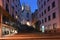 Maria am Gestade church at night Inner Stadt Vienna