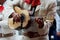 Mariachi playing guitar