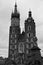 Mariacki Church in Cracow facade