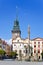 Marian column, Green gate, Pardubice, East Bohemia, Czech republic