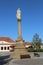 Marian column on main square of Buchlovice