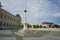 The Marian Column in Svatoplukovo namestie square in Nitra town