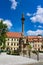 Marian Plague Column in HradÄany. Prague. CZ.