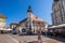 Maribor Castle and Regional Museum, St Florian Column, street cafes at Grajski Trg or Castle Square in Old city Maribor