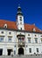 Maribor Main Square and Town Hall. Maribor, Slovenia