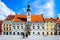 Maribor/Slovenia - July 20, 2020: Town Hall on the Maribor main square, Slovenia