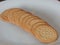 Marie BiscuitBiscoito Maria. Traditional biscuit from Brazil