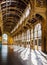 Marienbad colonnade interior. Marianske Lazne Spa, Czech Republi