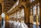 Marienbad colonnade interior. Marianske Lazne Spa, Czech Republi