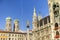 Marienkirche and Townhall Square in Munich, Germany