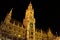 Marienplatz in Munich in the night