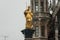 Mariensaule is a Marian column located on the Marienplatz in Munich, Germany. Mary is revered here as Patrona Bavariae.