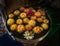 Marigold Flowers for Tihar Deepawali festival and Newari New Year in Kathmandy