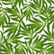 Marigold Leaves - Tagetes on White Background. Vector Illustration.