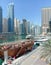 Marina bay canal Dubai uae