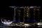 Marina Bay Sands integrated resort hotel and casino and ArtScience Museum Singapore Marina Bay