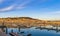 The marina in the city of SÃ¨te in the early morning, in the Herault, in the south of France.