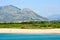 Marina di Orosei beach on Sardinia, Italy