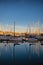 Marina Dock at Sunrise in San Diego California