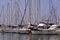 Marina of Golfe-Juan in France