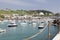 Marina in gorey town, channel islands