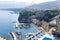 Marina grande beach and pier panoramic view, Sorrento, Campania,
