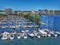 Marina On Kempenfelt Bay In Downtown Barrie, Ontario