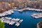 Marina of Monte Carlo in Monaco