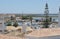 Marina panoramic view in Faro, Algarve - Portugal