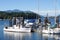 Marina at Porpoise Bay of Sechelt Inlet