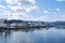 Marina at the Resort of Coeur d`Alene, in the Rocky Mountains, Idaho