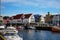 Marina scene Bergen Norway