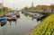 The Marina of Veere in Zeeland in Netherlands