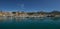 Marina view village of Port-Soller, Mallorca island Spain