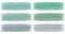 Marine blue and green faded grunge banner set