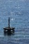 Marine buoy in front of Benidorm beach