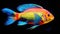 marine coral parrotfish