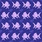 Marine goldfish pattern