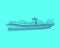 Marine graphic. Vector illustration. Container ship consist of lines.