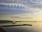 A Marine Lake at Dusk, West Kirby