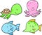 Marine-Life Set Vector