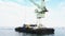 Marine load crane in Odessa sea port.