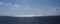 Marine panoramic and wind turbine in the sea