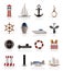 Marine, Sailing and Sea Icons