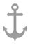 Marine steel heavy anchor cartoon