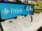 Marinette, WI / USA. - Aug 30, 2019 : Fitbit watches for sale in store. Fitbit is an American company headquartered in San Franc