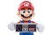 Mario Holding a NES Controller