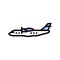 maritime patrol airplane aircraft color icon vector illustration