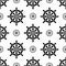 Maritime symbols seamless pattern