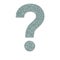 Mark of question from letters. FAQ button. Asking questions. Ask for help. Question mark stamp. Need information. Query